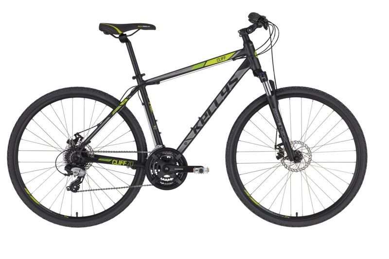 KELLYS Cliff 70 Black Green S KELLYS Cliff 70 Black Green S