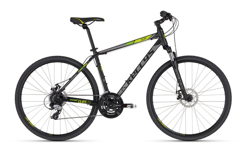 KELLYS Cliff 70 Black Green S KELLYS Cliff 70 Black Green S