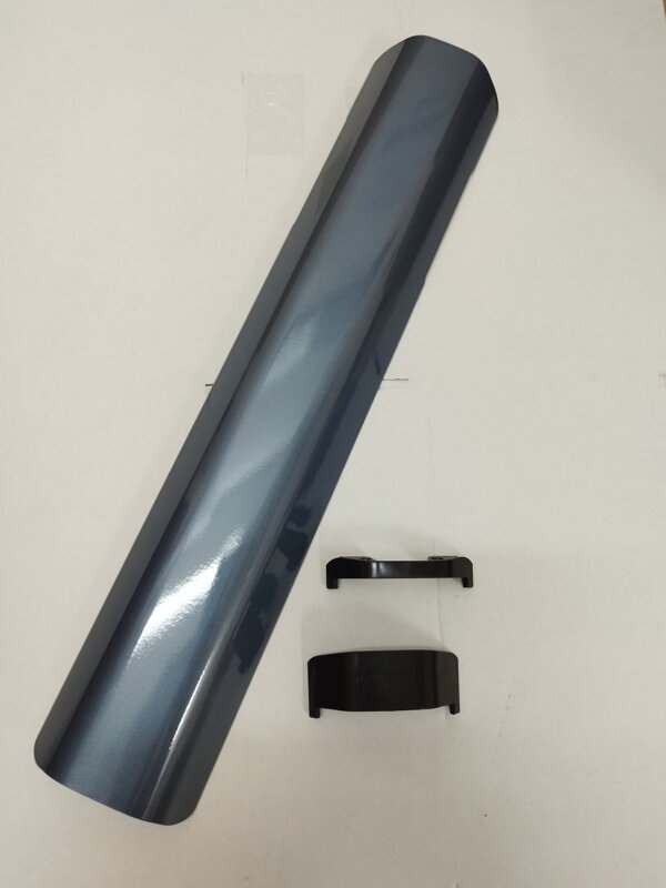 kryt batérie BMZ V10 s držiakmi steel blue (607313,607312) MY23