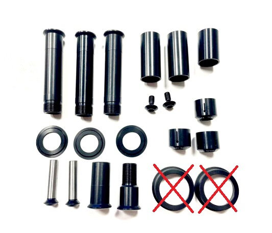 Servisný kit pre rám Thorx, Swag 27.5´ HW uchyt tlmiča,skrutk,os