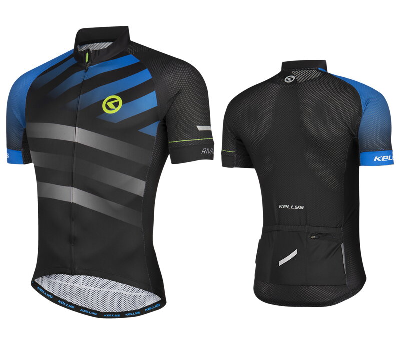 Dres KELLYS Rival krátky rukáv blue - S Dres KELLYS Rival krátky rukáv blue - S