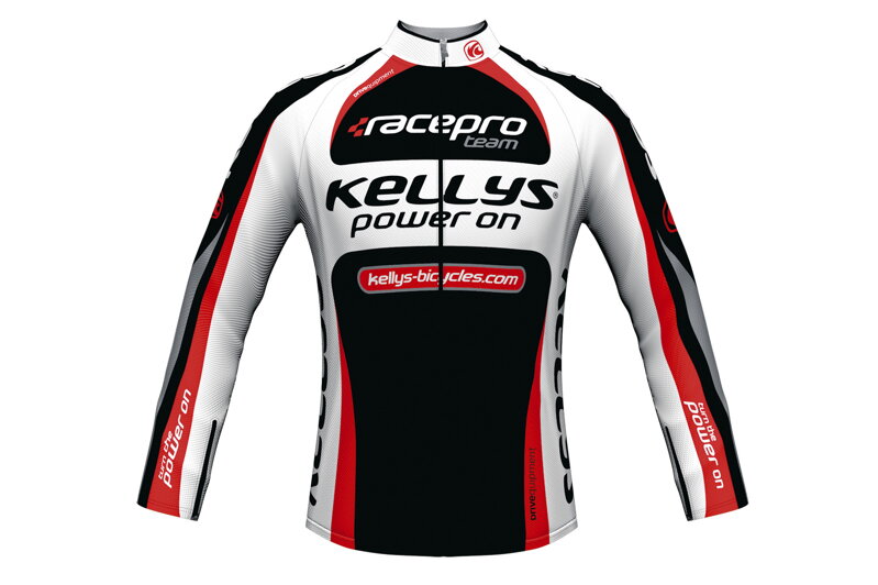 Dres KELLYS PRO Team dlhý rukáv red - XS Dres KELLYS PRO Team dlhý rukáv red - XS