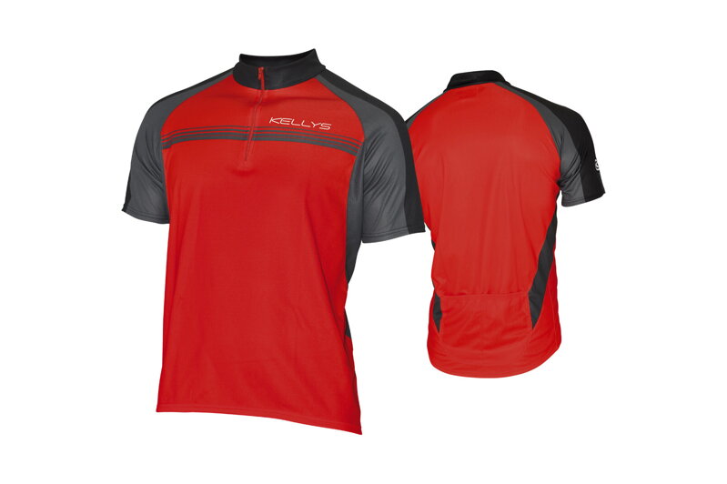 Dres KELLYS PRO Sport krátky rukáv red - XS Dres KELLYS PRO Sport krátky rukáv red - XS