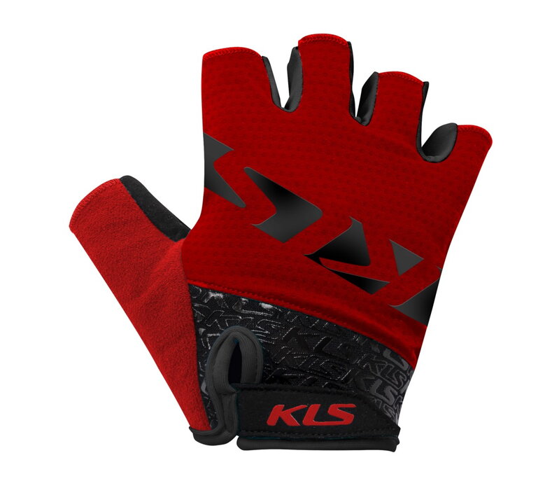 Rukavice KLS Lash red L Rukavice KLS Lash red L