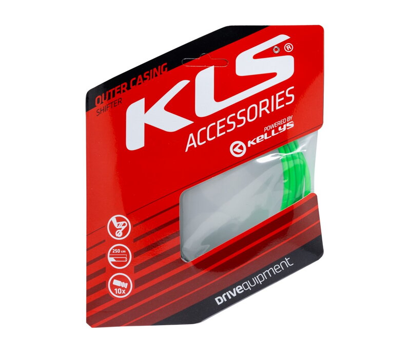 Bowden radenia KLS 250 cm, green, 1ks Bowden radenia KLS 250 cm, green, 1ks