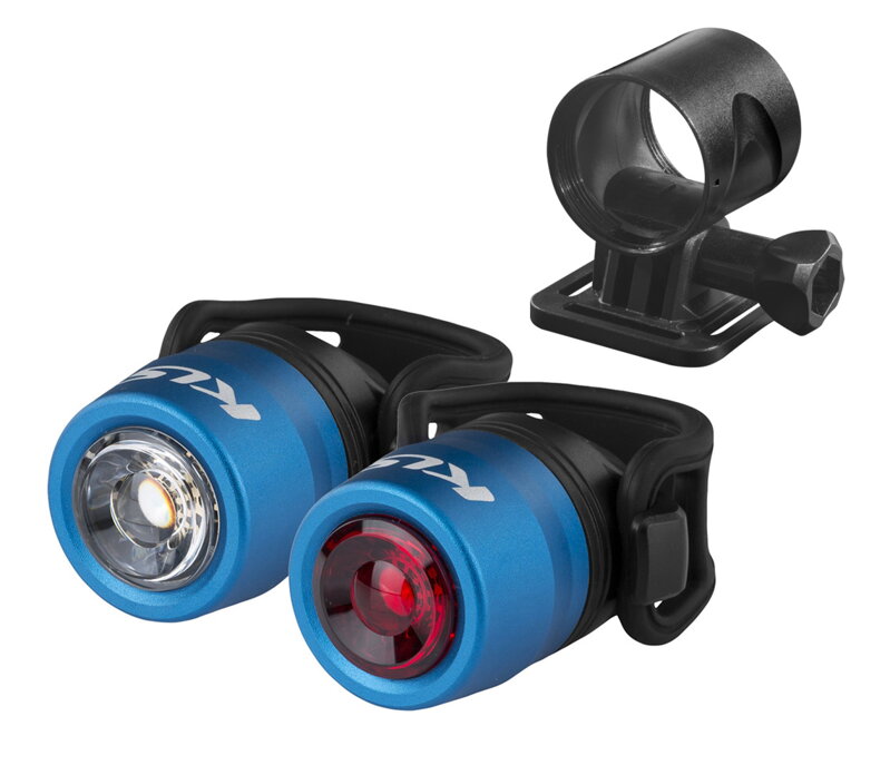Osvetlenie set nabíjateľný KLS IO USB, blue Osvetlenie set nabíjateľný KLS IO USB, blue
