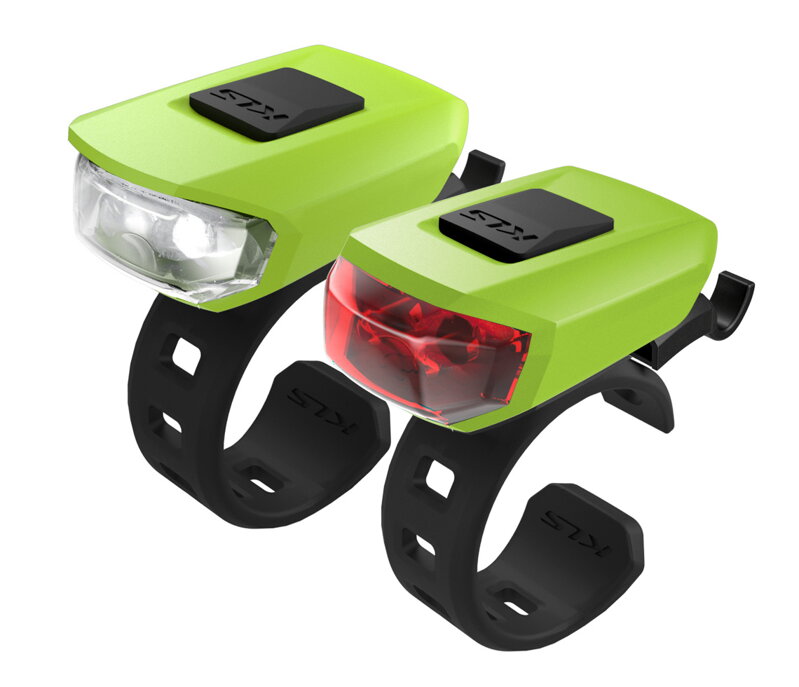Osvetlenie set KLS VEGA USB, lime green Osvetlenie set KLS VEGA USB, lime green