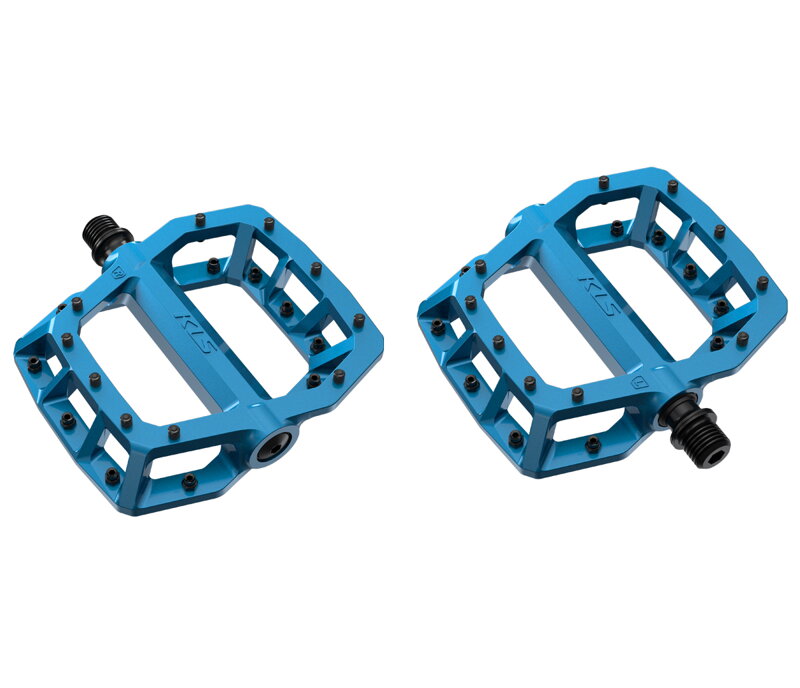 Pedál KLS FLAT 50 023 blue Pedál KLS FLAT 50 023 blue