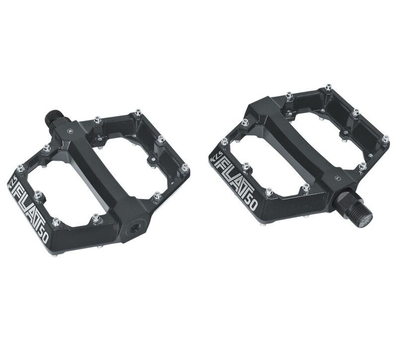 Pedál KLS FLAT 50 BB black Pedál KLS FLAT 50 BB black