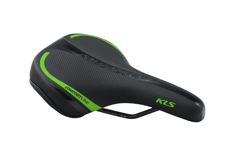 Sedlo KLS COMFORTLINE 017, toxic green Sedlo KLS COMFORTLINE 017, toxic green