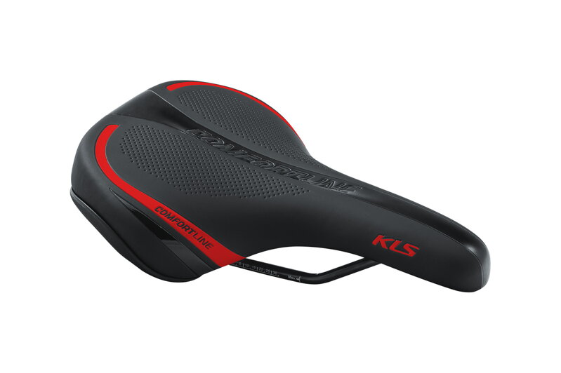 Sedlo KLS COMFORTLINE 017, red Sedlo KLS COMFORTLINE 017, red