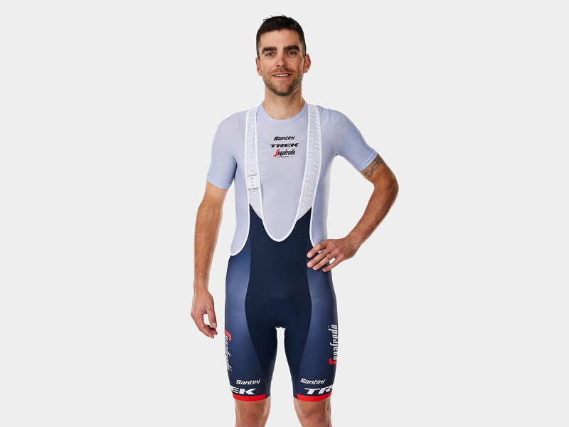 Nohavice s trakmi Santini Trek-Segafredo Team Replica modré Nohavice s trakmi Santini Trek-Segafredo Team Replica modré