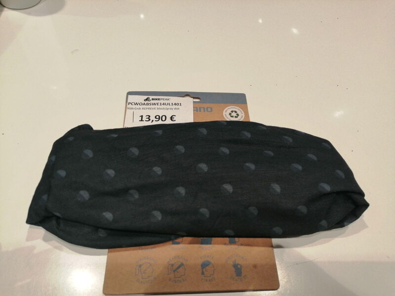 Nákrčník REPREVE black/gray dot