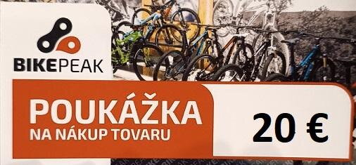 Darčeková poukážka 20 €
