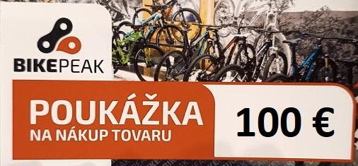 Darčeková poukážka 100 €