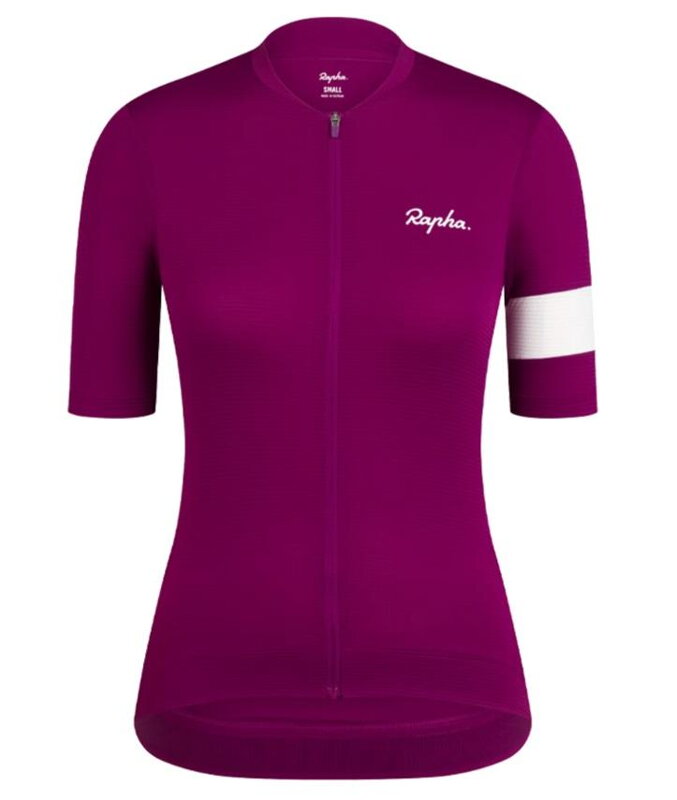 Dámsky cyklistický dres Rapha Core Lightweight fialový Dámsky cyklistický dres Rapha Core Lightweight fialový