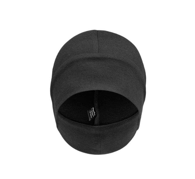 Čiapka Rapha z merino vlny čierna