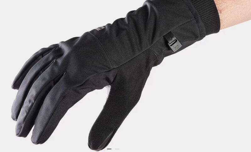 Cyklistické rukavice Trek Circuit Windshell čierne