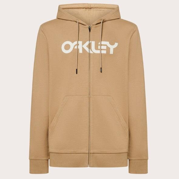 Mikina Oakley Teddy Full Zip Hoddie bledohnedá